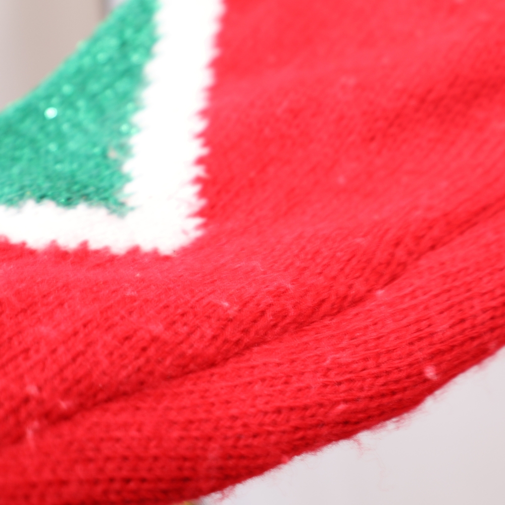 Kohl's Red and Green Holiday Dress with Gold Tree - Picture 8 of 12